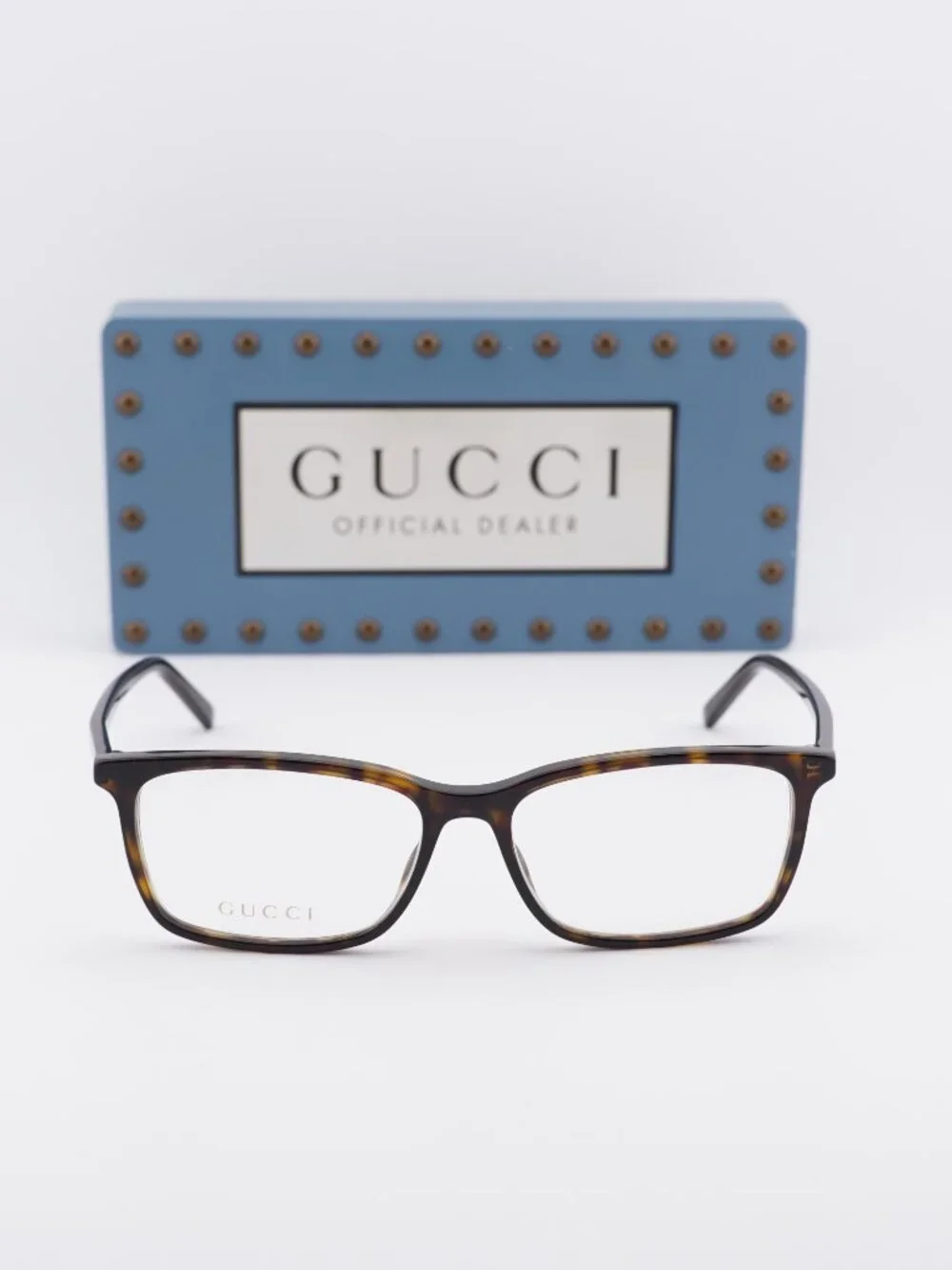 Gucci GG1997O 006 Rectangle 57mm Eyeglasses - Havana
